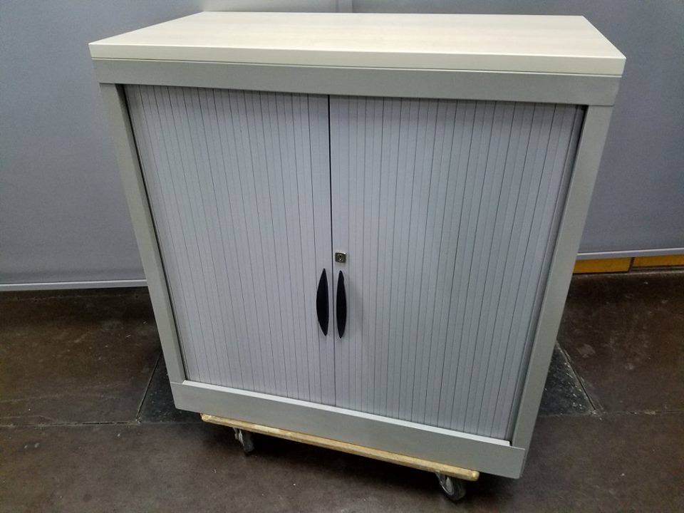 (890mm)枫木顶卷门柜64474